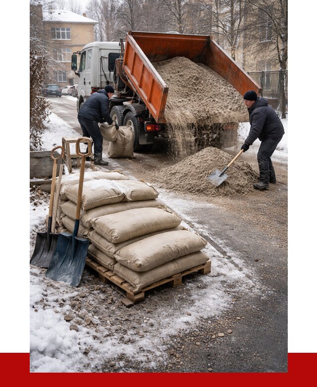 Противогололедные материалы оптом в Озёрске от 4260 р. | ПРОНЕРУДОзр