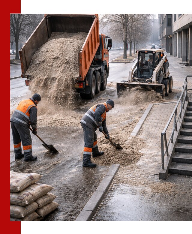 Поставка противогололедных материалов в Озёрске