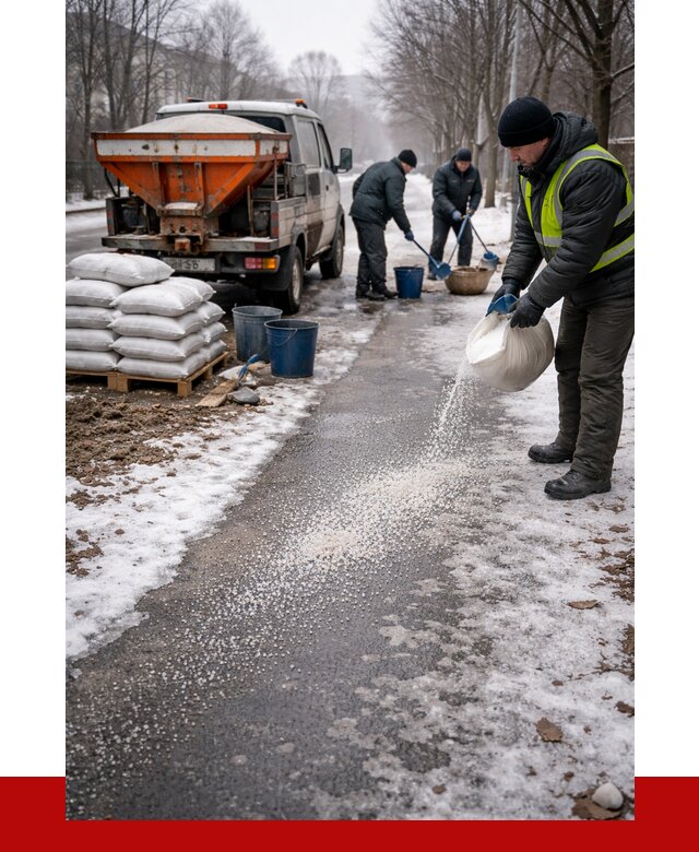 Реагент против гололеда в Озёрске с доставкой от 4564 р. | ПРОНЕРУДОзр