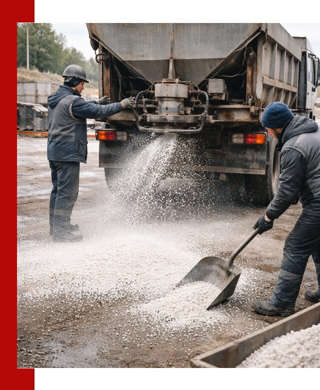 Доставка и продажа хлористого кальция в Озёрске