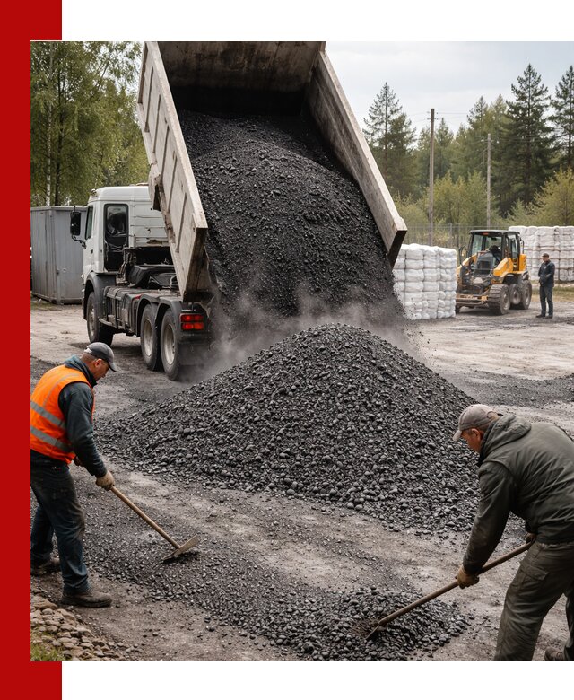 Доставка и продажа асфальтного гранулята в Озёрске