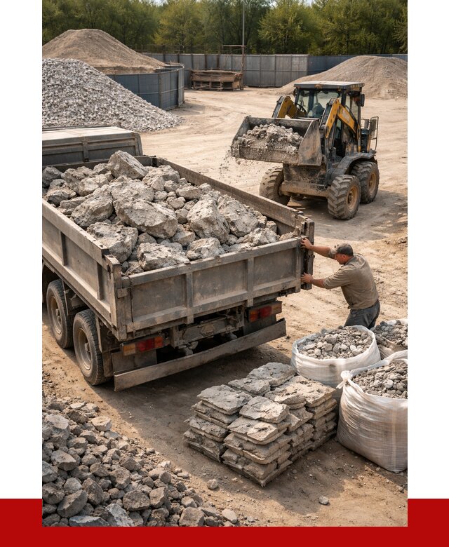 Купить бой бетона с доставкой в Озёрске от 4868 р. | ПРОНЕРУДОзр