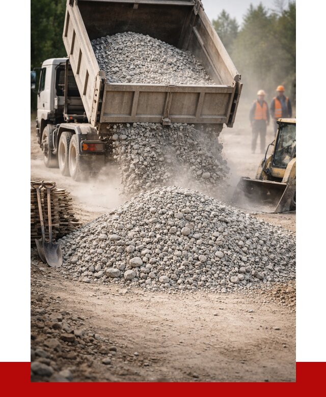Купить дробленый бетон в Озёрске от 1724 р./куб | ПРОНЕРУДОзр