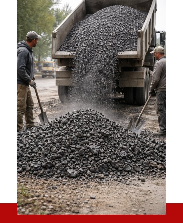 Дробленый асфальт в Озёрске от 2840 р. с доставкой | ПРОНЕРУДОзр