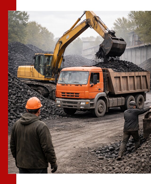 Доставка угля автотранспортом в Озёрске быстро и выгодно
