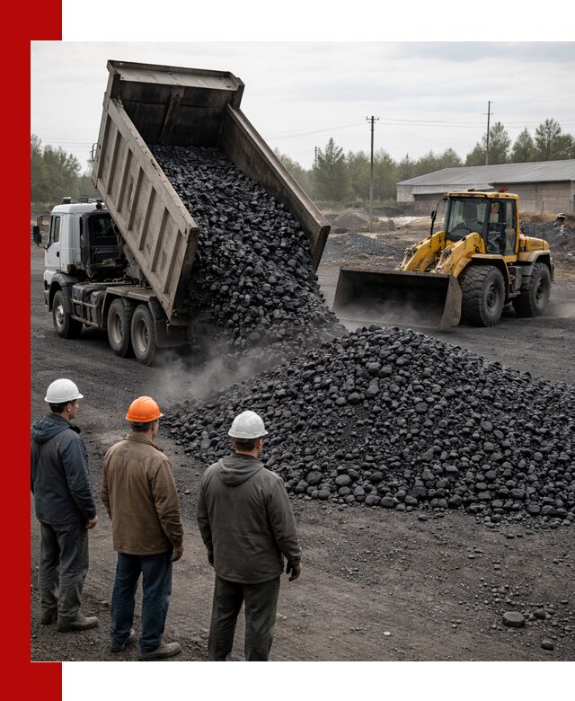 Доставка угля антрацита в Озёрске с самосвалами и погрузкой