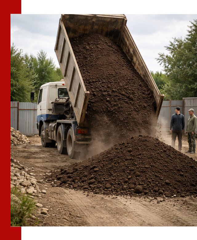 Доставка самосвалом 10 кубов в Озёрске быстро и надёжно