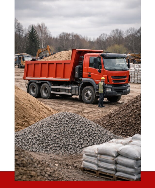 Доставка самосвалом 25 кубов в Озёрске от 7607 р. | ПРОНЕРУДОзр