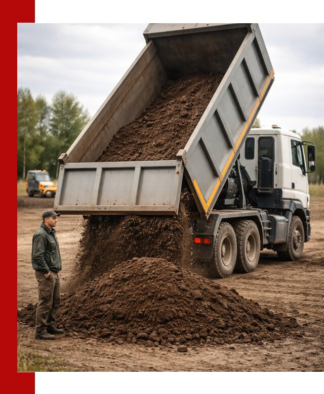 Аренда самосвала с водителем в Озёрске для сыпучих грузов и навоза
