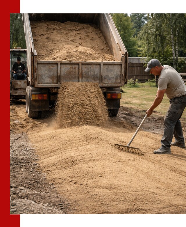 Отсыпка участка песком в Озёрске быстро и качественно