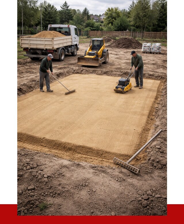 Устройство песчаной подушки в Озёрске от 4564 р. ПРОНЕРУДОзр